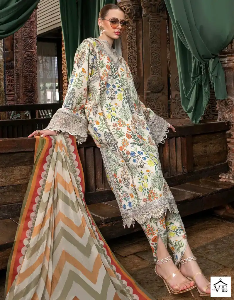 Aasha M Print Vol 3 Pure Cotton Wholesale Fancy Pakistani Salwar Suit Catalog — Wholesale Salwar Suits, MPA wholesale from Surat — view 1