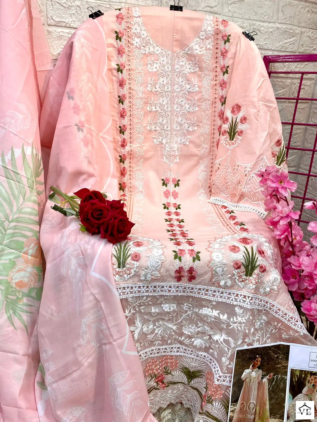 Sharaddha Maghul Pure Cotton Wholesale Pakistani Salwar Suit Catalog — Wholesale Salwar Suits, MPA wholesale from Surat - Gallery Image 7