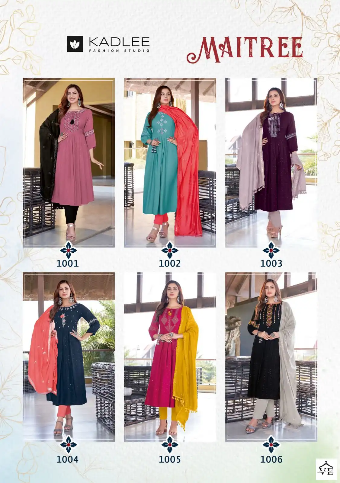 Kadlee Maitree Fancy Rayon Wholesale Designer Readymade Salwar Suit Catalog — Wholesale Salwar Suits, Kadlee Fashion Studio wholesale from Surat — view 7