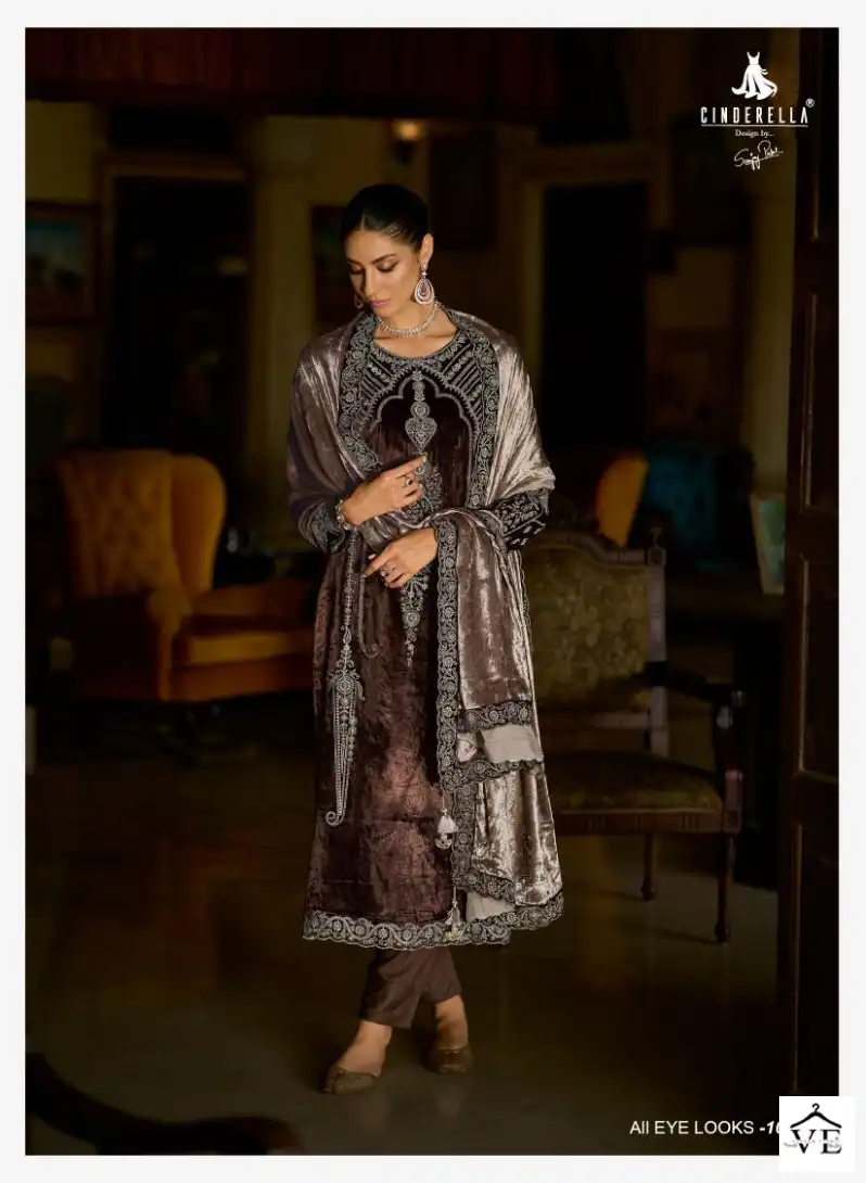 Ibiza Makhmal E Kahani Pure Palermo Viscose Velvet Wholesale Designer Winter Wear Salwar Suit Catalog — Wholesale Salwar Suits, MPA wholesale from Surat - Gallery Image 11
