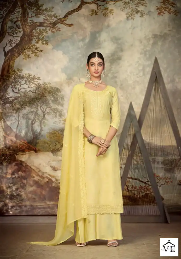 Nishant Fashion Malika Pure Viscose Slab Wholesale Designer Salwar Suit Catalog — Wholesale Salwar Suits, MPA wholesale from Surat - Gallery Image 2