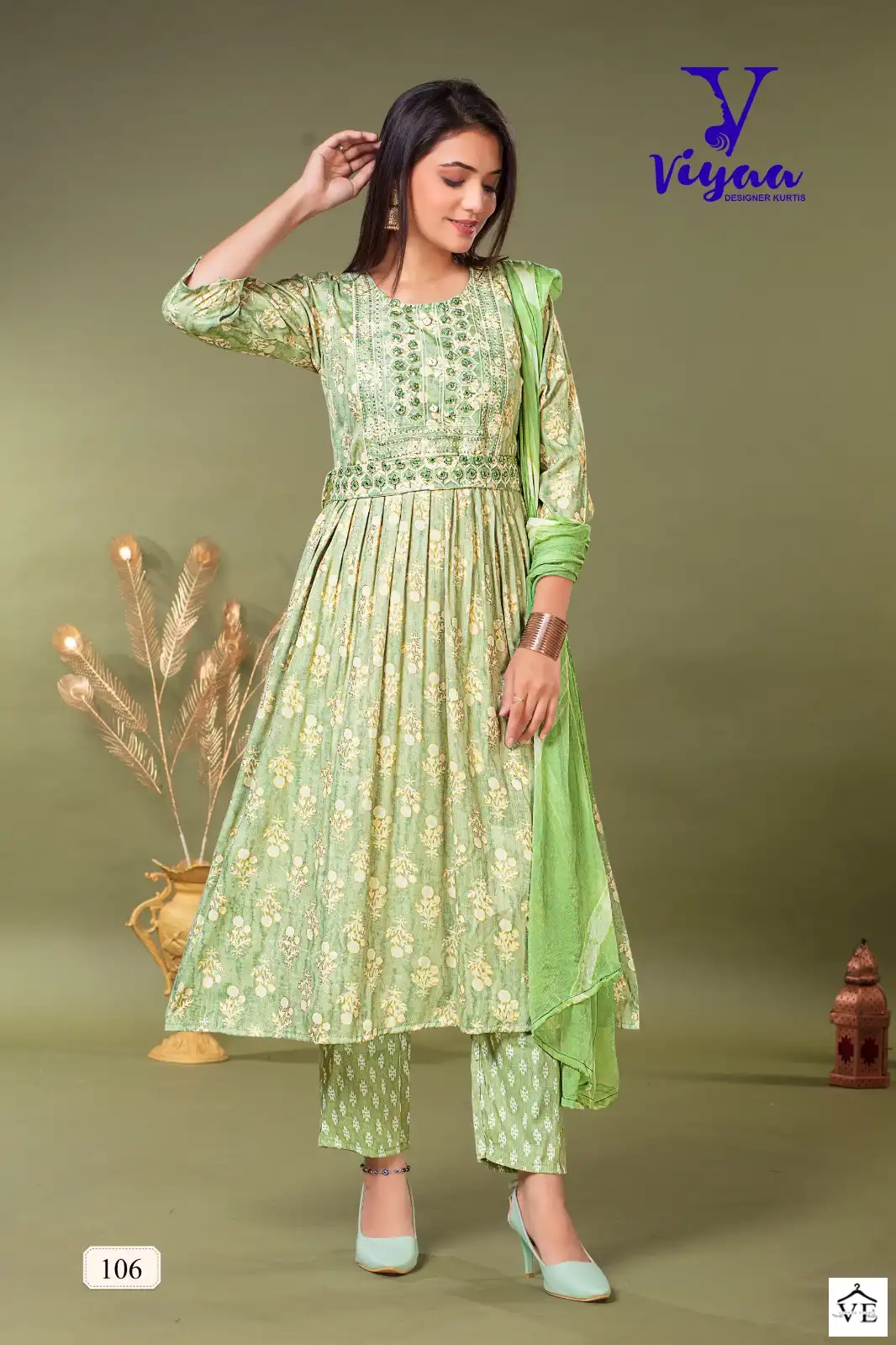 Viyaa Designe Malini V1 Pure Original Capsule Rayon Wholesale Readymade Salwar Suit Catalog — Wholesale Salwar Suits, MPA wholesale from Surat - Gallery Image 6