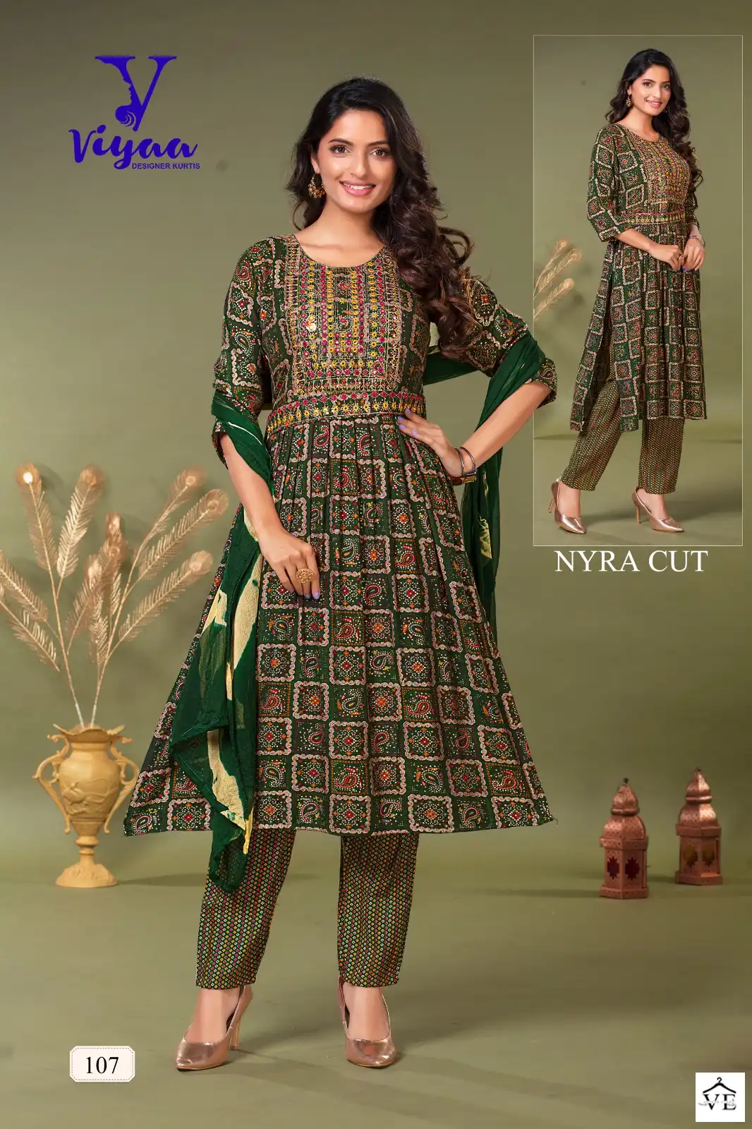 Viyaa Designe Malini V1 Pure Original Capsule Rayon Wholesale Readymade Salwar Suit Catalog — Wholesale Salwar Suits, MPA wholesale from Surat - Gallery Image 8