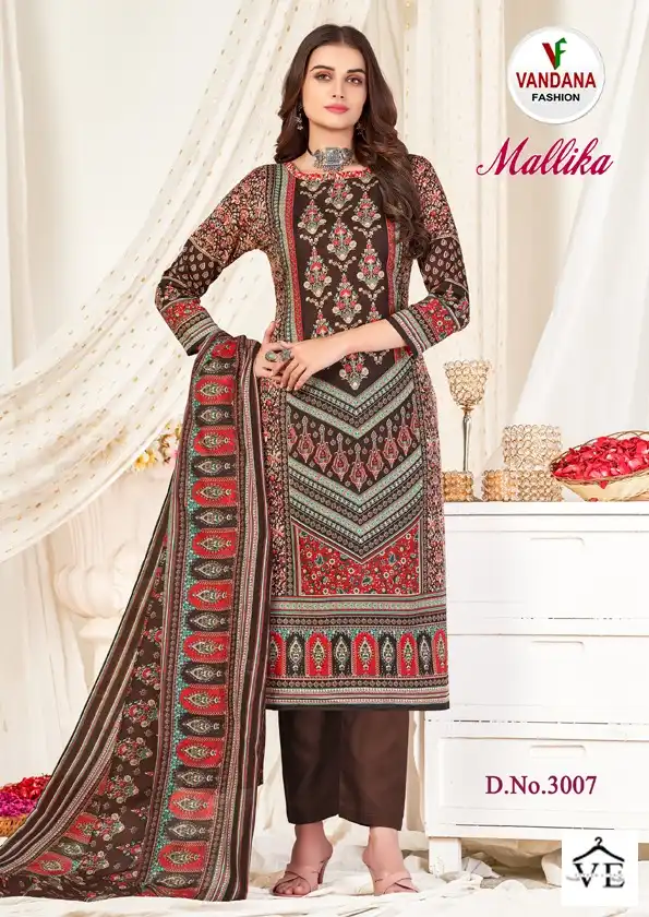 Vandana Mallika Vol 3 Cotton Wholesale Fancy Salwar Suit Catalog — Wholesale Salwar Suits, MPA wholesale from Surat - Gallery Image 7