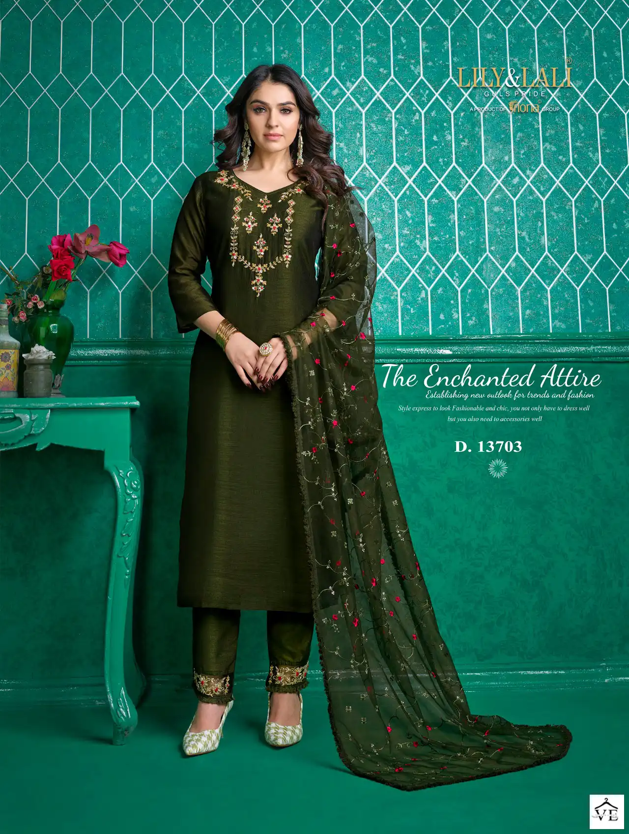 Lily & Lali Maria 9 Vol 3 Super Silk Wholesale Designer Readymade Salwar Suit Catalog - Image 6