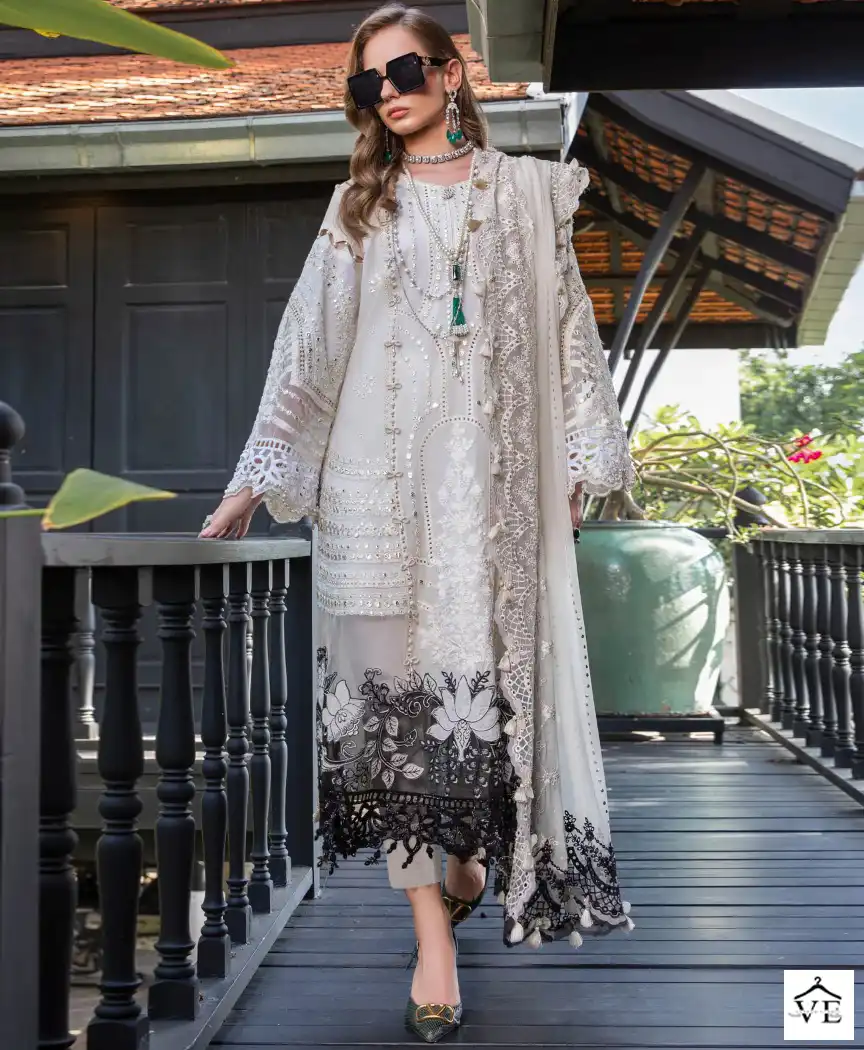Dinsaa Maria B Vol 3-210 Pure Cotton Wholesale Pakistani Suit — Wholesale Salwar Suits, MPA wholesale from Surat — view 1