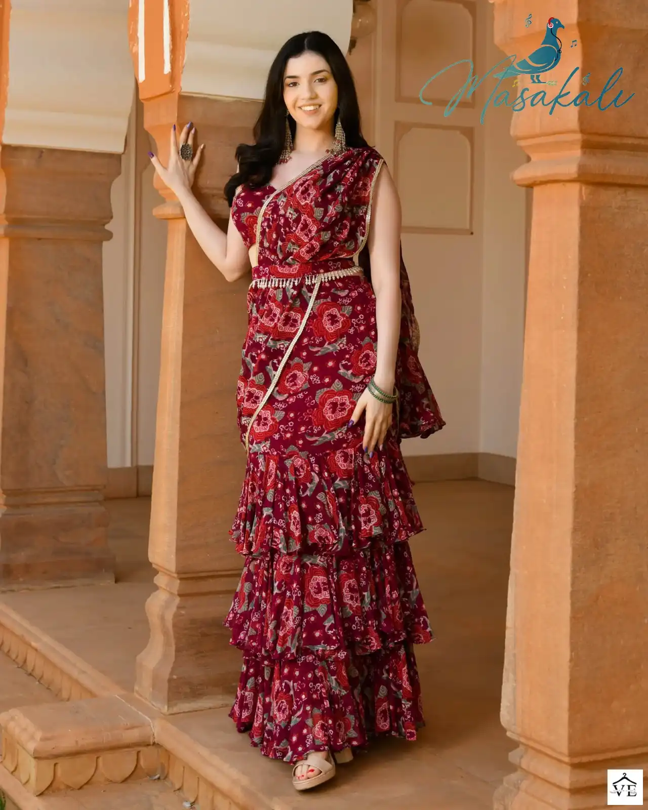 Masakali Vol 2 Soft Georgette Wholesale Gown Catalog — Wholesale Kurtis, MPA wholesale from Surat - Gallery Image 2