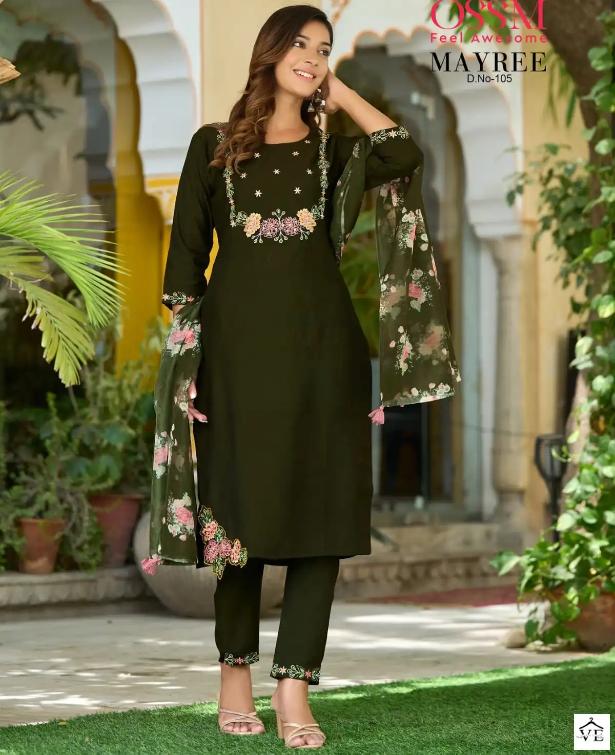 Ossm Mayree Premium Fancy Pure Viscos Wholesale Designer Readymade Salwar Suit Catalog — Wholesale Salwar Suits, MPA wholesale from Surat — view 1