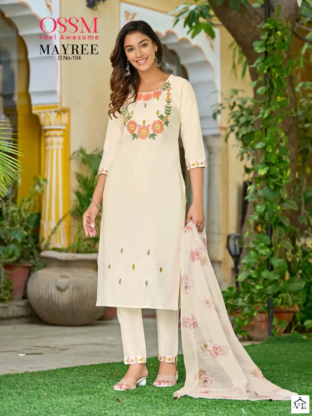 Ossm Mayree Premium Fancy Pure Viscos Wholesale Designer Readymade Salwar Suit Catalog — Wholesale Salwar Suits, MPA wholesale from Surat - Gallery Image 3