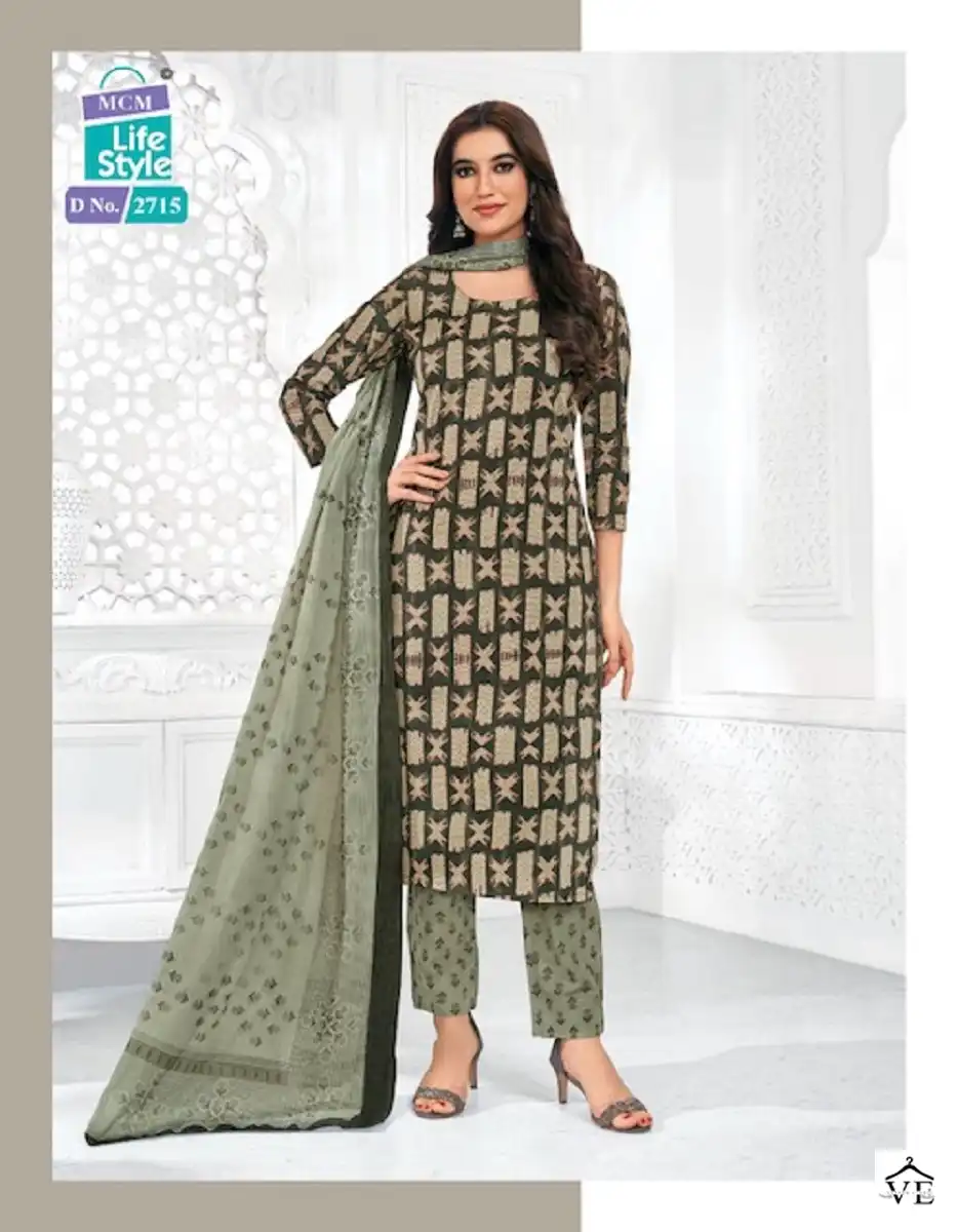 Mcm Priyalaxmi Vol 27 Pure Cotton Wholesale Salwar Suit Catalog — Wholesale Salwar Suits, Mcm wholesale from Surat - Gallery Image 17