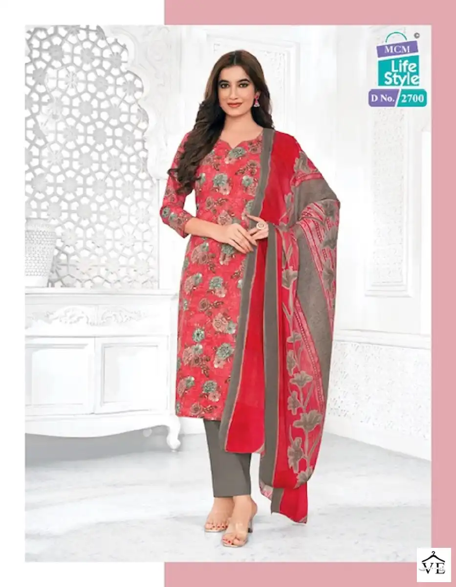 Mcm Priyalaxmi Vol 27 Pure Cotton Wholesale Salwar Suit Catalog — Wholesale Salwar Suits, Mcm wholesale from Surat - Gallery Image 2