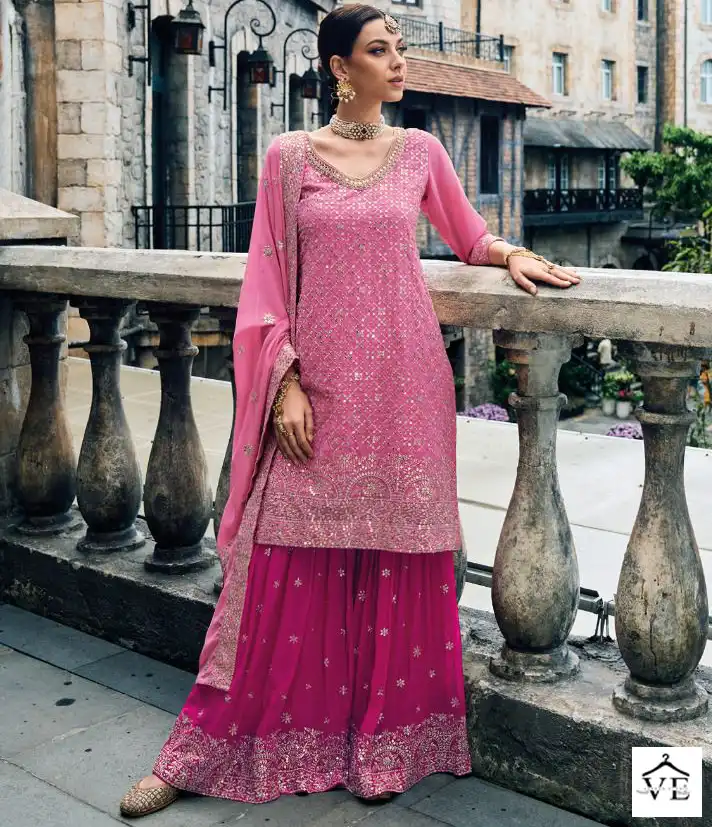 Eba Mehak Heavy Foux Georgette Wholesale Designer Readymade Salwar Suit Catalog