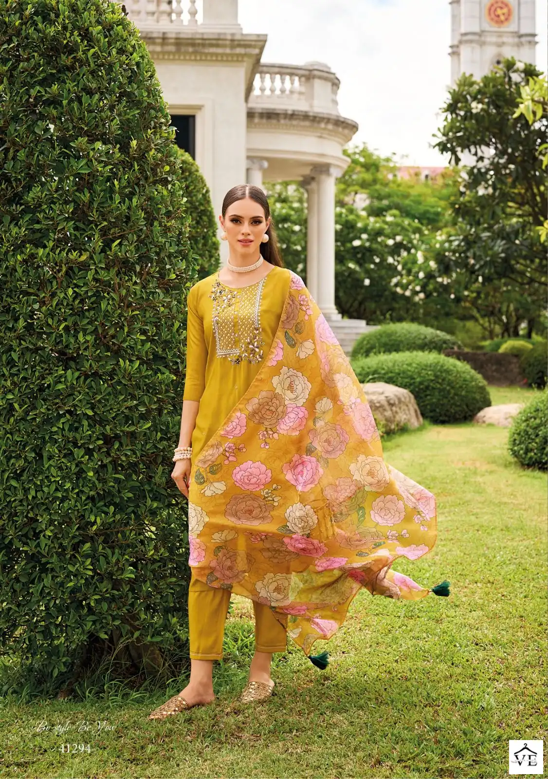 Kailee Fashion Mehboob Viscose Wholesale Fancy Hand Work Designer Salwar Suit Catalog — Wholesale Salwar Suits, Kailee Fashion wholesale from Surat - Gallery Image 4