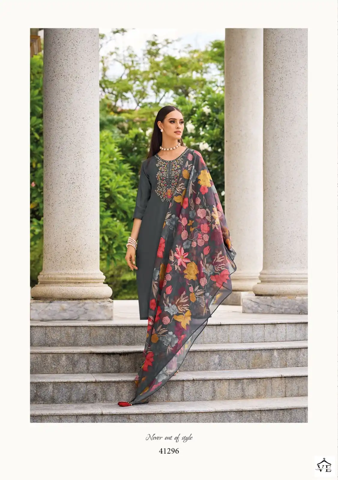 Kailee Fashion Mehboob Viscose Wholesale Fancy Hand Work Designer Salwar Suit Catalog — Wholesale Salwar Suits, Kailee Fashion wholesale from Surat - Gallery Image 6