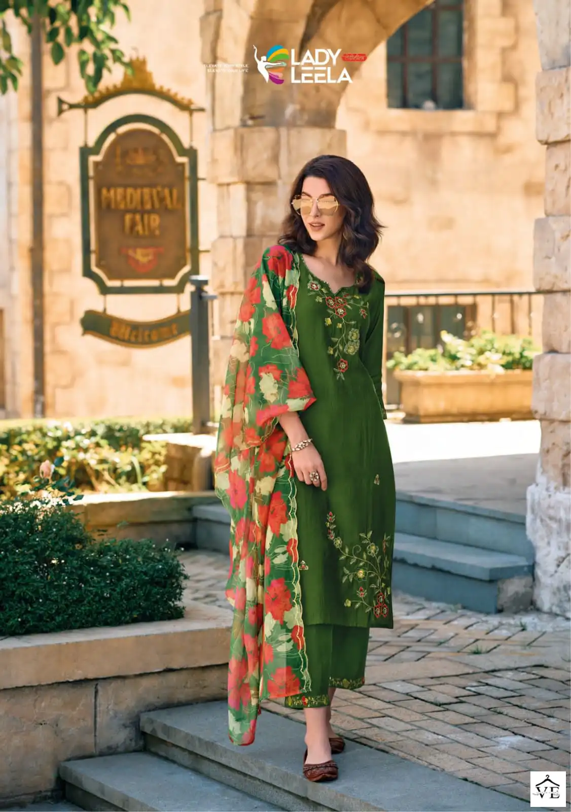 Leela Meher Pure Viscose Wholesale Readymade Salwar Suit Catalog — Wholesale Salwar Suits, Lady Leela wholesale from Surat - Gallery Image 4