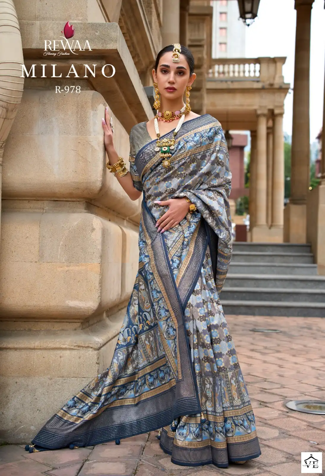 Rewaa Milano Superior V.P Silk Wholesale Fancy Sarees Catalog — Wholesale Sarees, MPA wholesale from Surat - Gallery Image 2