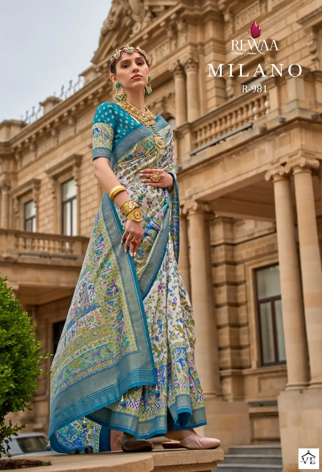 Rewaa Milano Superior V.P Silk Wholesale Fancy Sarees Catalog — Wholesale Sarees, MPA wholesale from Surat - Gallery Image 4