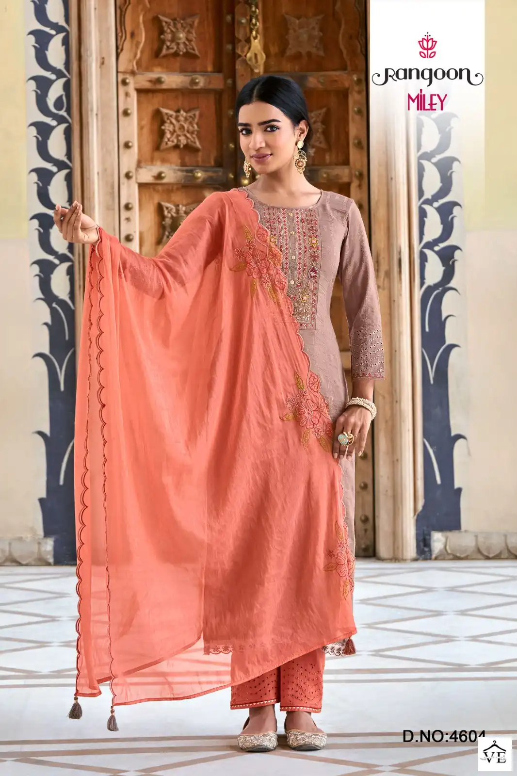 Rangoon Lily Viscose Wholesale Designer Readymade Salwar Suit Catalog — Wholesale Salwar Suits, Rangoon wholesale from Surat - Gallery Image 6