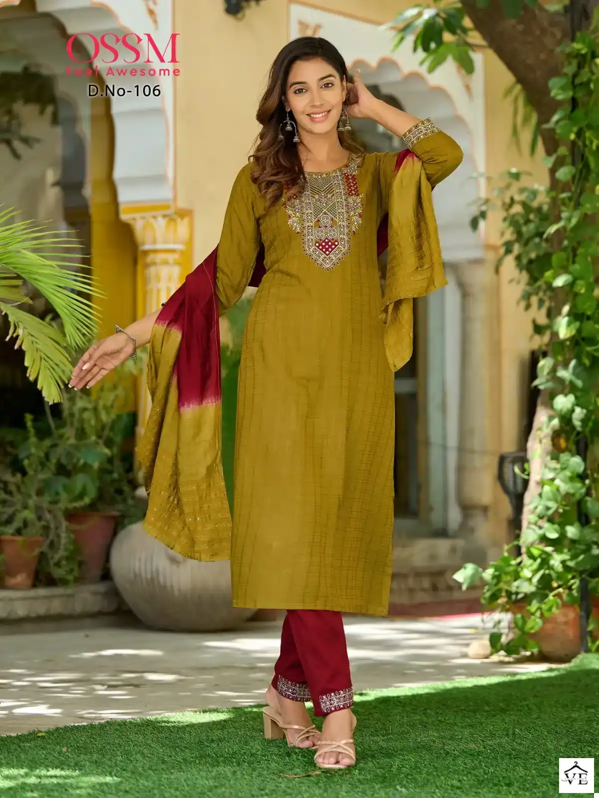 Ossm Millie Premium Fancy Viscos Jacquard Wholesale Designer Readymade Salwar Suit Catalog — Wholesale Salwar Suits, MPA wholesale from Surat - Gallery Image 5