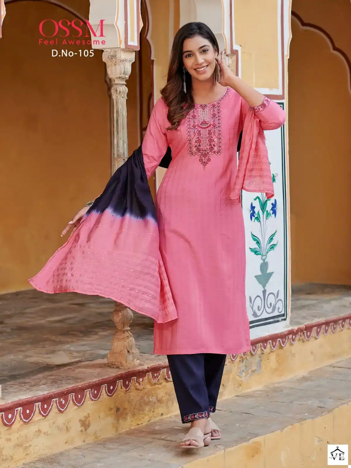 Ossm Millie Premium Fancy Viscos Jacquard Wholesale Designer Readymade Salwar Suit Catalog — Wholesale Salwar Suits, MPA wholesale from Surat - Gallery Image 6
