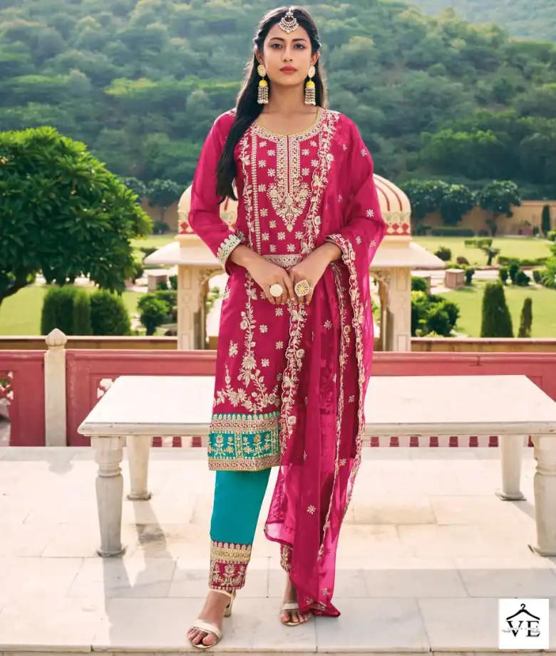Your Choice Minnaz Cotton Wholesale Designer Readymade Salwar Suit Catalog — Wholesale Salwar Suits, MPA wholesale from Surat — view 1