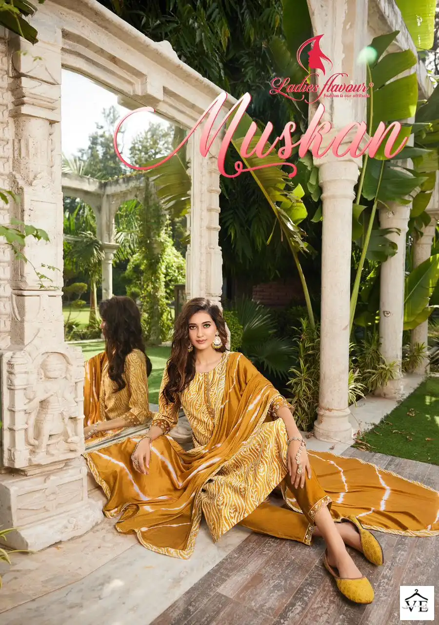 Ladies Flavour Muskan Modal Wholesale Fancy Readymade Salwar Suit Catalog — Wholesale Salwar Suits, MPA wholesale from Surat - Gallery Image 2