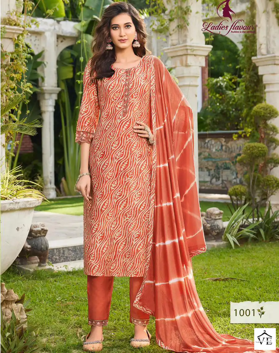 Ladies Flavour Muskan Modal Wholesale Fancy Readymade Salwar Suit Catalog — Wholesale Salwar Suits, MPA wholesale from Surat — view 1