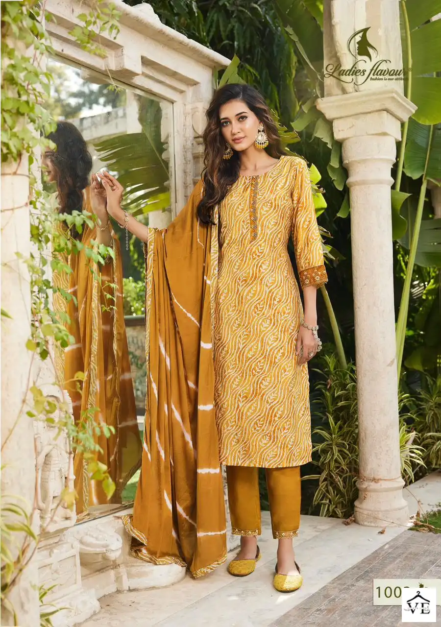 Ladies Flavour Muskan Modal Wholesale Fancy Readymade Salwar Suit Catalog — Wholesale Salwar Suits, MPA wholesale from Surat - Gallery Image 4