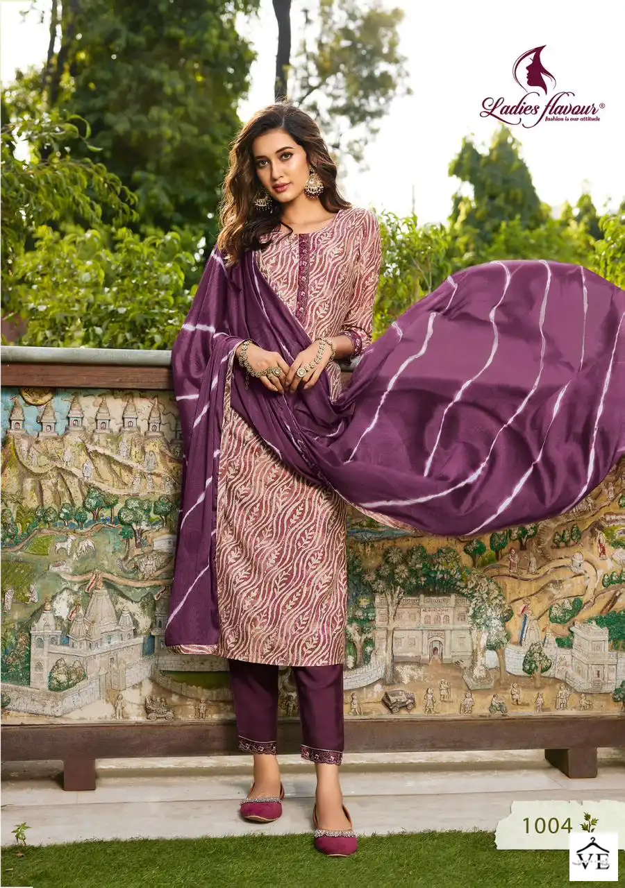 Ladies Flavour Muskan Modal Wholesale Fancy Readymade Salwar Suit Catalog — Wholesale Salwar Suits, MPA wholesale from Surat - Gallery Image 5