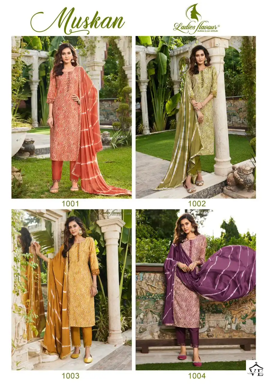 Ladies Flavour Muskan Modal Wholesale Fancy Readymade Salwar Suit Catalog — Wholesale Salwar Suits, MPA wholesale from Surat — view 6