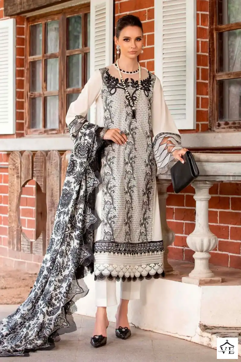 Deepsy Suits Maria B M Print Spring Summer 23 4 Pure Cotton Print Wholesale Pakistani Salwar Suit Catalog — Wholesale Salwar Suits, MPA wholesale from Surat - Gallery Image 3