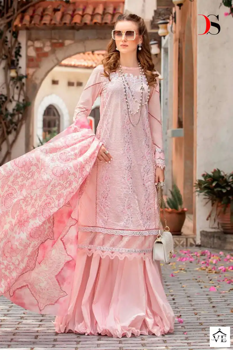 Deepsy Suits Maria B M Print Spring Summer 23 4 Pure Cotton Print Wholesale Pakistani Salwar Suit Catalog — Wholesale Salwar Suits, MPA wholesale from Surat - Gallery Image 5