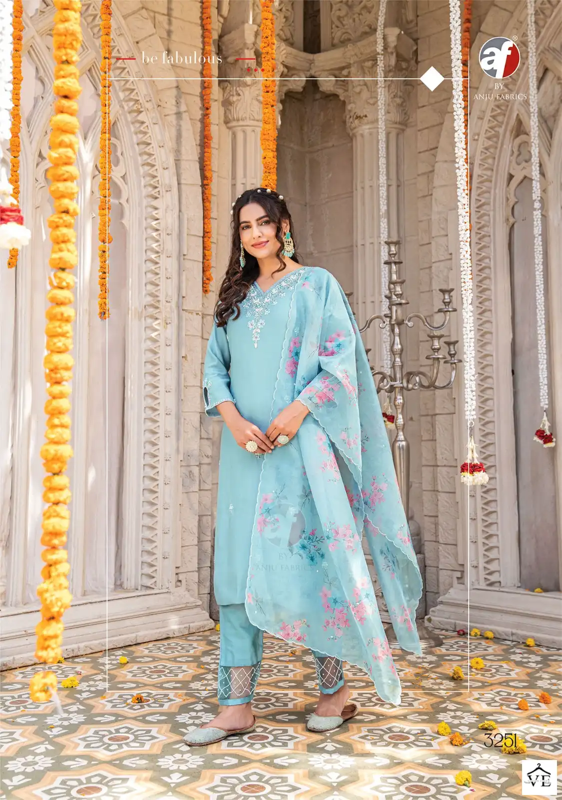 Anju Fabrics Mayra Vol 3 Viscose Modal Wholesale Designer Readymade Salwar Suit Catalog — Wholesale Salwar Suits, MPA wholesale from Surat — view 5