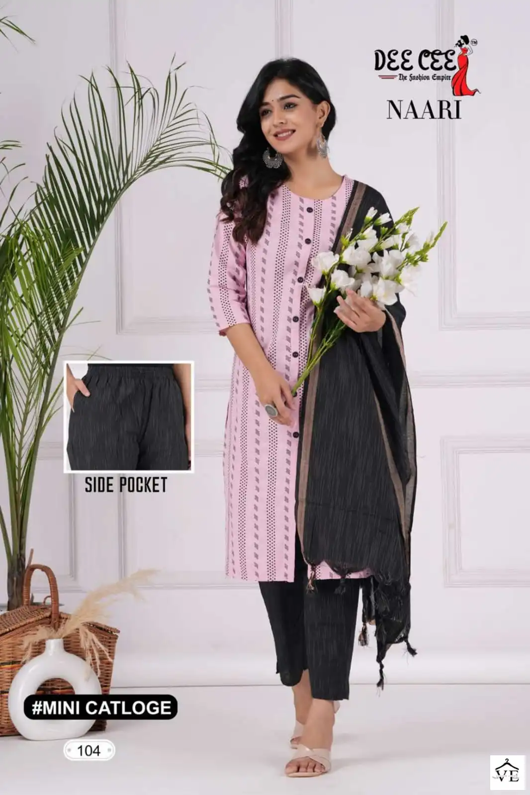 Deecee Naari Cottan Wholesale Readymade Salwar Suit Catalog — Wholesale Salwar Suits, MPA wholesale from Surat - Gallery Image 2