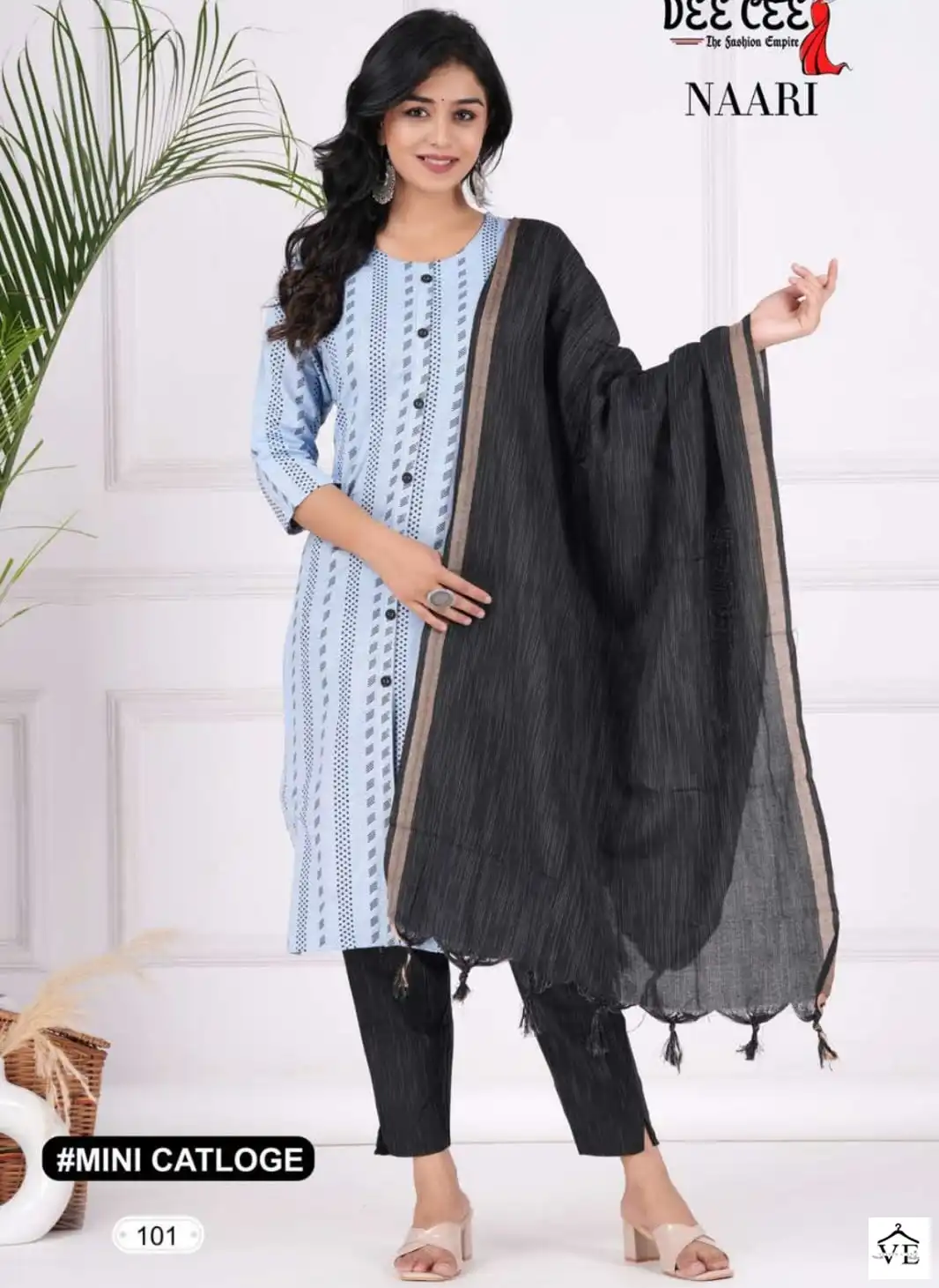 Deecee Naari Cottan Wholesale Readymade Salwar Suit Catalog — Wholesale Salwar Suits, MPA wholesale from Surat — view 1