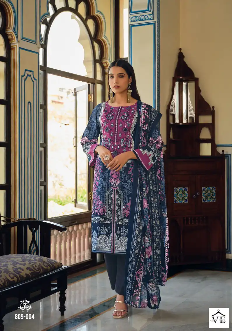 Belliza Designer Naira Vol 15 Cotton Wholesale Pakistani Salwar Suit Catalog — Wholesale Salwar Suits, Belliza Designer wholesale from Surat - Gallery Image 3