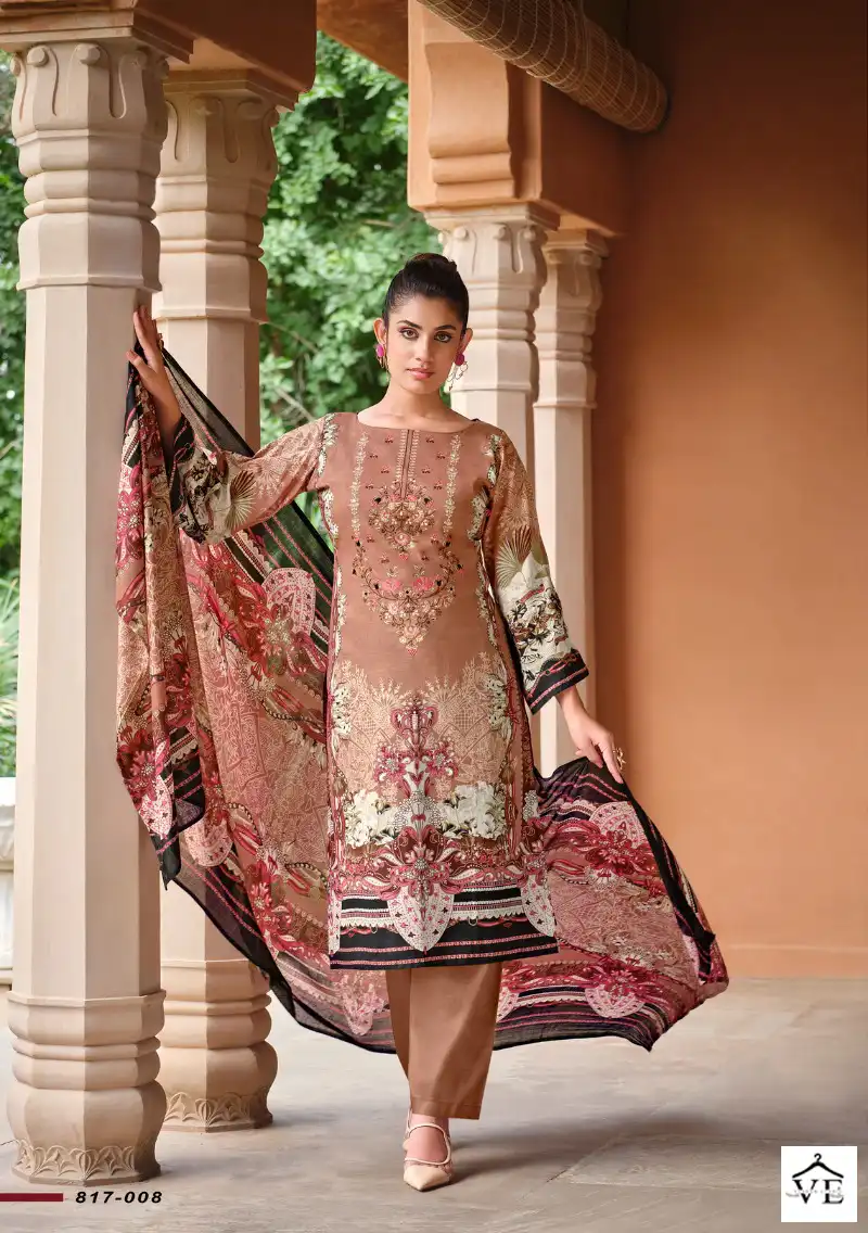 Belliza Designer Naira Vol 17 Pure Cotton Wholesale Designer Pakistani Salwar Suit Catalog — Wholesale Salwar Suits, Belliza Designer wholesale from Surat - Gallery Image 8