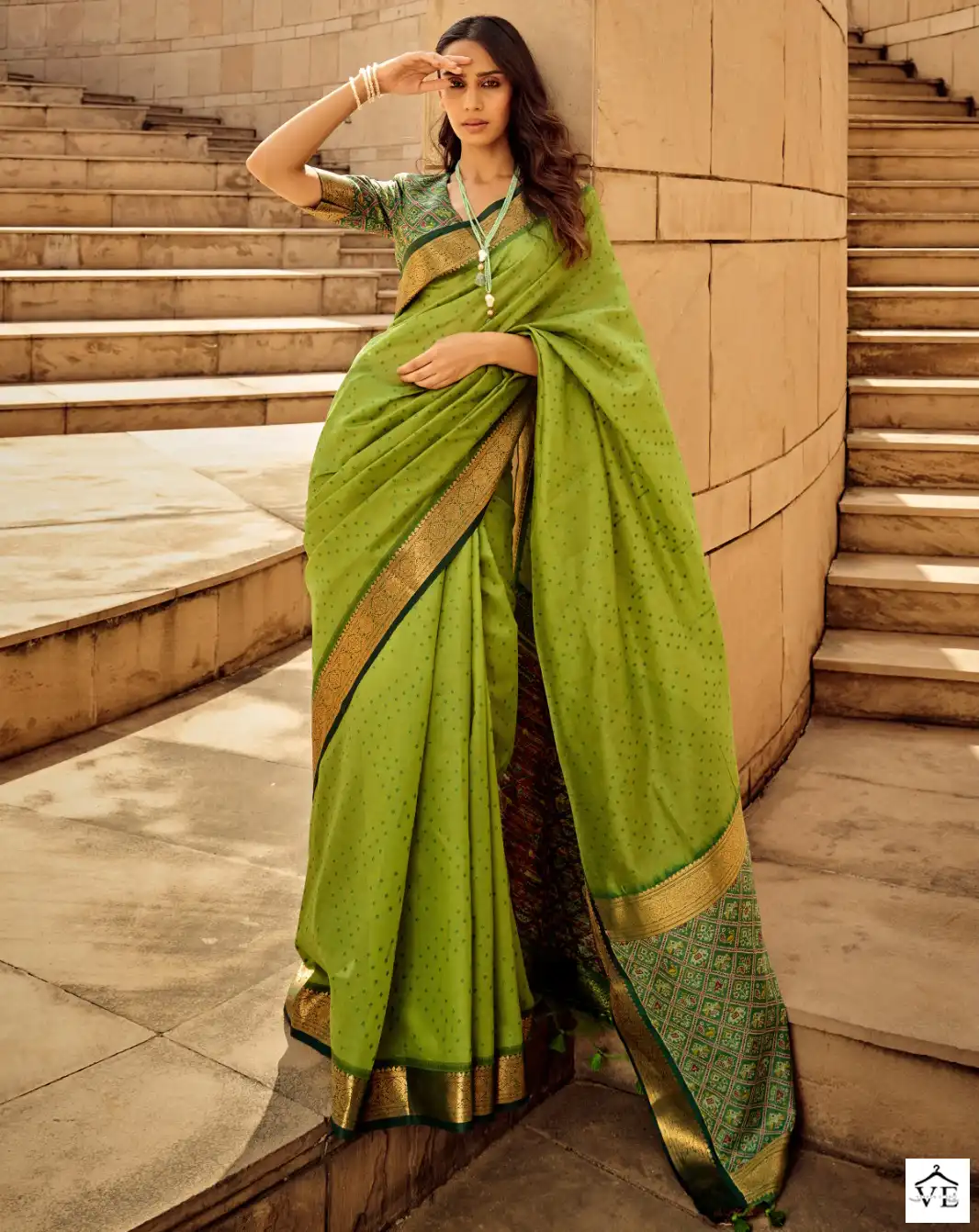 Vardan Ethnic Narchy Silk Silk Wholesale Sarees Catalog — Wholesale Salwar Suits, MPA wholesale from Surat — view 1
