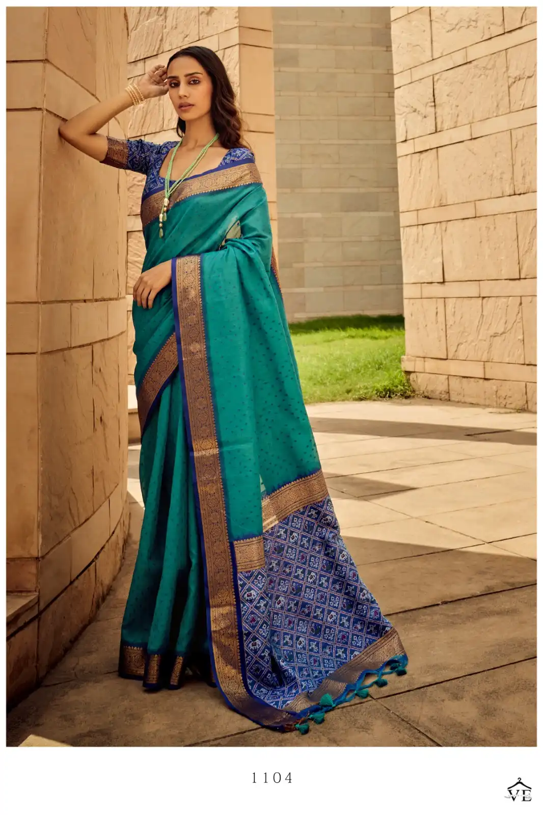 Vardan Ethnic Narchy Silk Silk Wholesale Sarees Catalog — Wholesale Salwar Suits, MPA wholesale from Surat - Gallery Image 4
