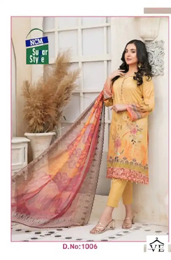 Ncm Nazakat Cotton Wholesale Salwar Suit Catalog — Wholesale Salwar Suits, MPA wholesale from Surat - Gallery Image 7