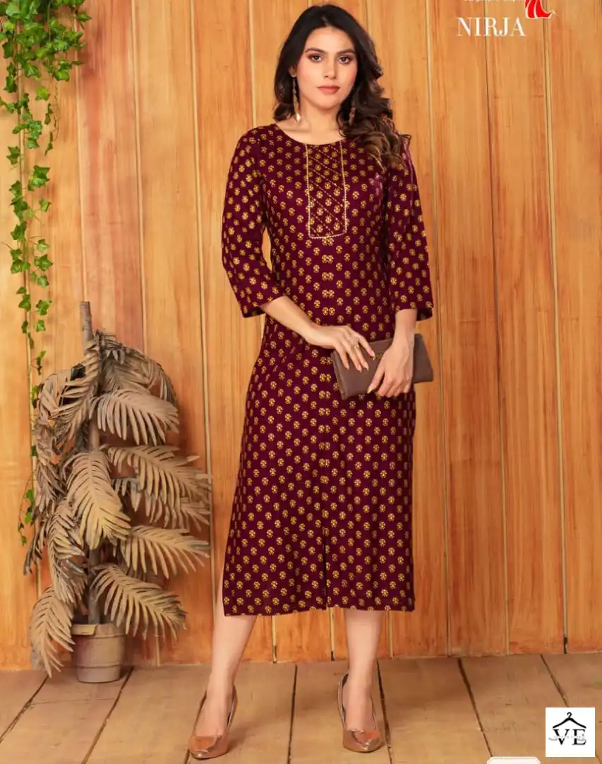 Dee Cee Nirja Rayon Wholesale Kurti Catalog — Wholesale Kurtis, MPA wholesale from Surat — view 1