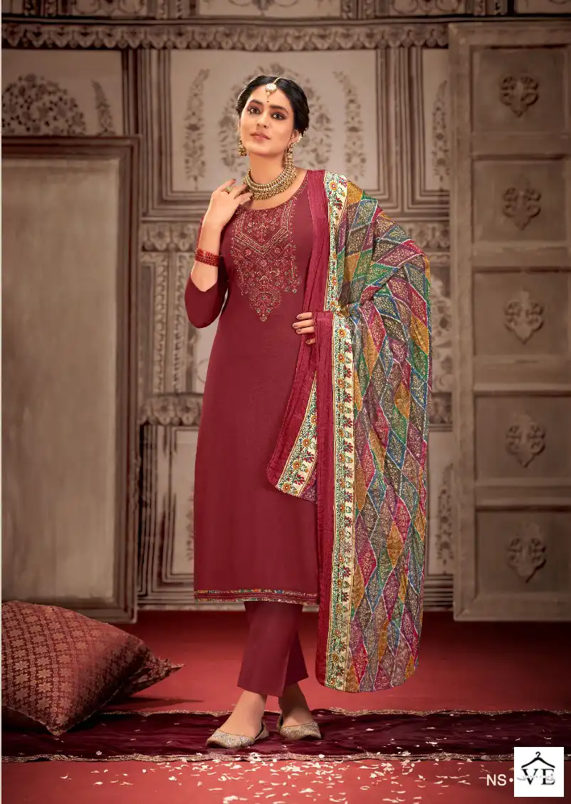 Levisha Nivisha Vol 6 Rayon Wholesale Salwar Suit Catalog — Wholesale Salwar Suits, Levisha wholesale from Surat - Gallery Image 3