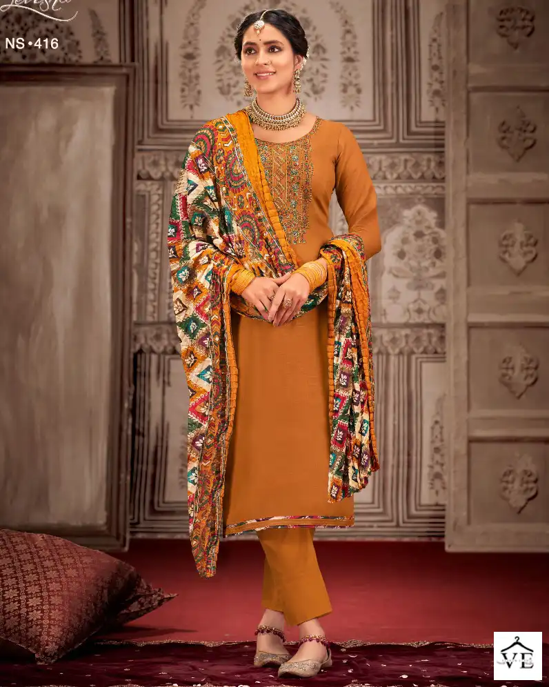 Levisha Nivisha Vol 6 Rayon Wholesale Salwar Suit Catalog — Wholesale Salwar Suits, Levisha wholesale from Surat — view 1