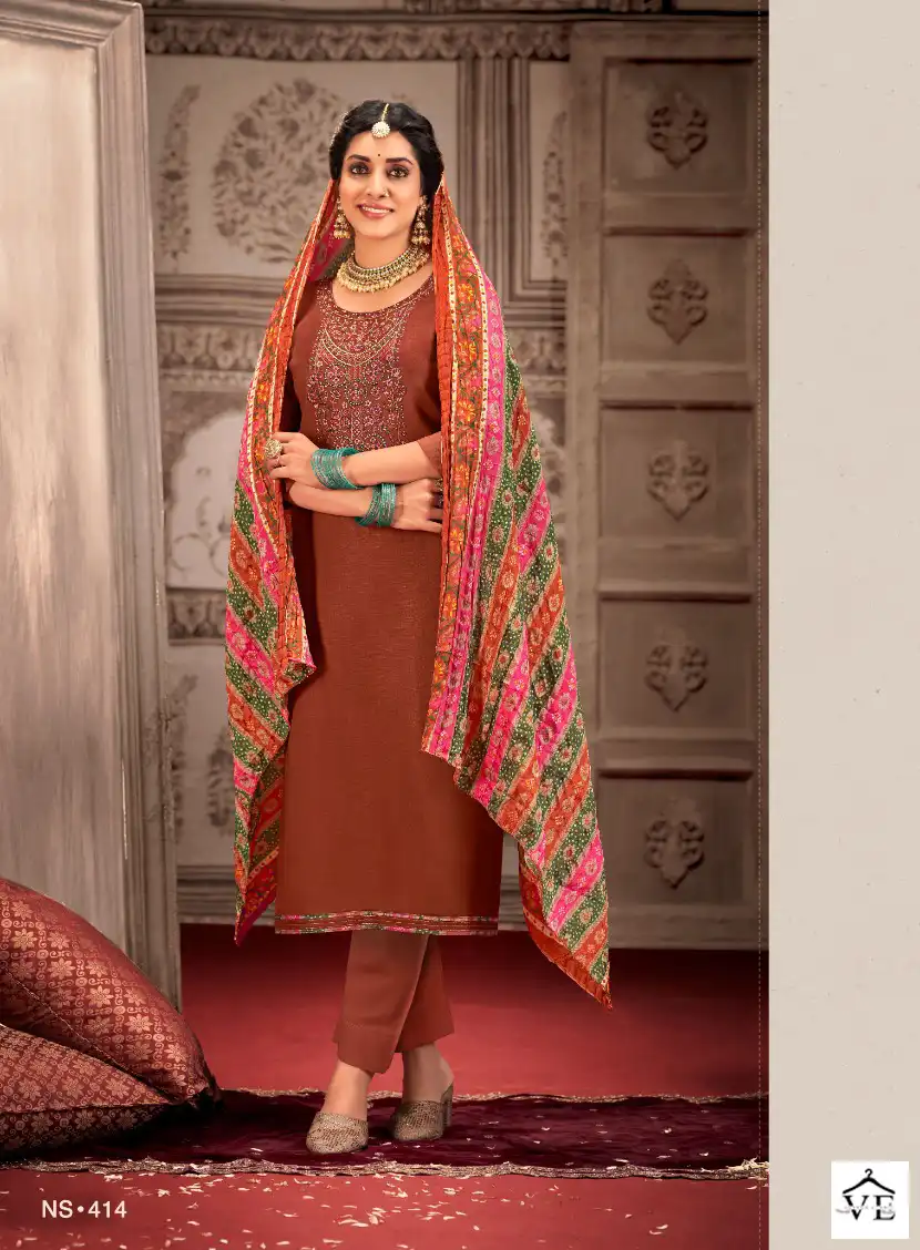 Levisha Nivisha Vol 6 Rayon Wholesale Salwar Suit Catalog — Wholesale Salwar Suits, Levisha wholesale from Surat - Gallery Image 5