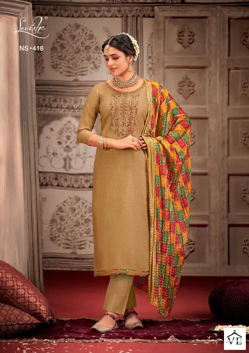Levisha Nivisha Vol 6 Rayon Wholesale Salwar Suit Catalog — Wholesale Salwar Suits, Levisha wholesale from Surat - Gallery Image 6