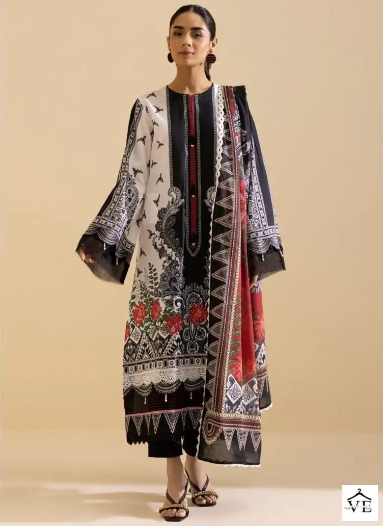 Noor Jahan NJ-31 Pure Cotton Wholesale Pakistani Suit — Wholesale Salwar Suits, MPA wholesale from Surat — view 1