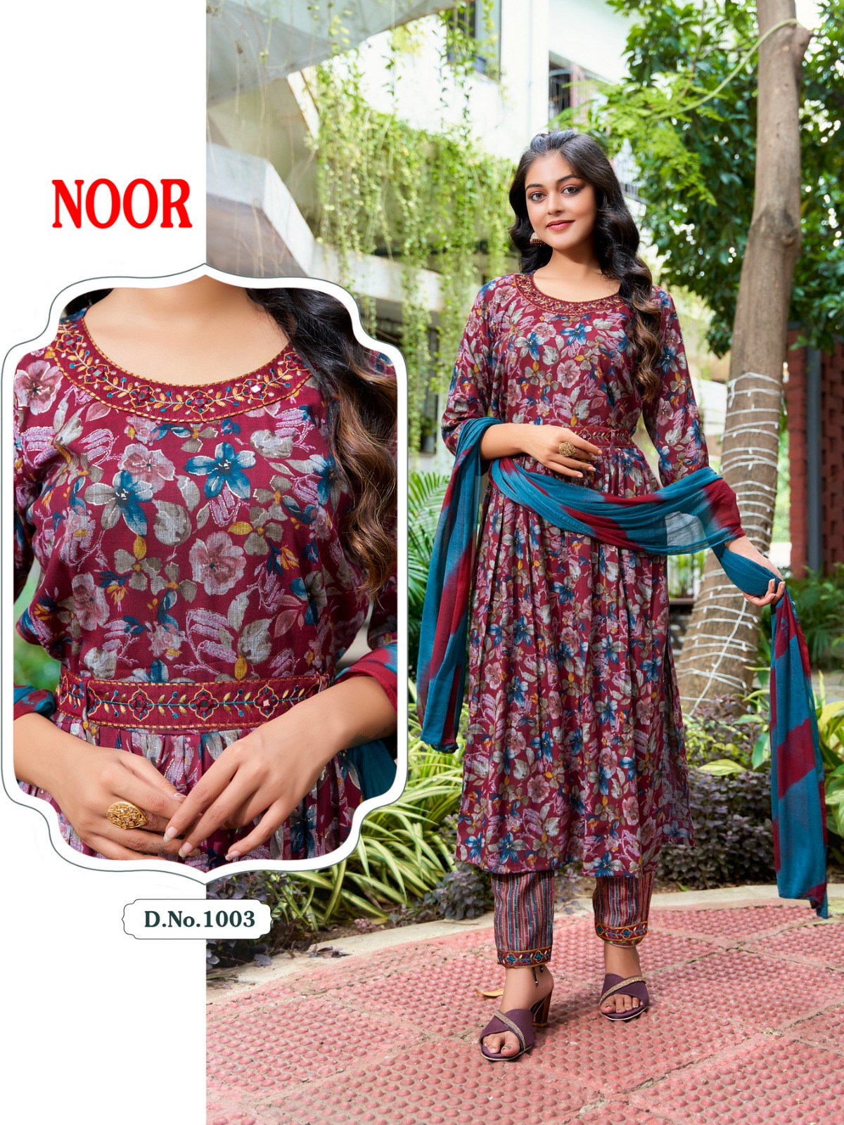Vardan Ethnic Noor Naira Pure Capsul Wholesale Designer Readymade Size Set Catalog — Wholesale Salwar Suits, MPA wholesale from Surat - Gallery Image 3
