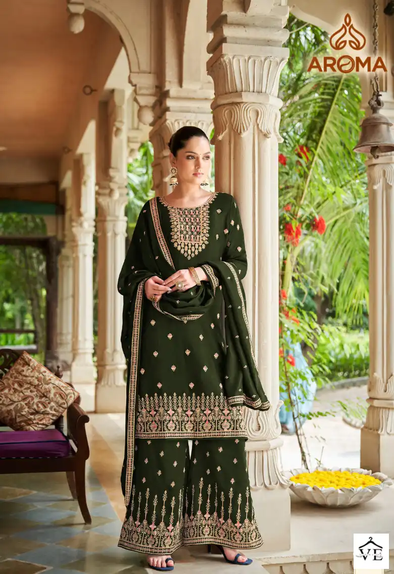 Sara Trendz Nurza Real Premium Silk Wholesale Designer Readymade Suits Catalog — Wholesale Salwar Suits, MPA wholesale from Surat - Gallery Image 2