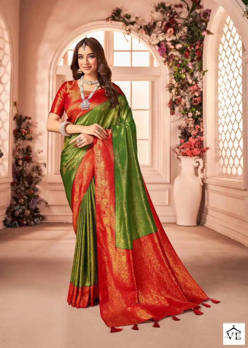 Bhumi Panache Vol 5 Silk Wholesale Fancy Sarees Catalog — Wholesale Sarees, MPA wholesale from Surat - Gallery Image 3