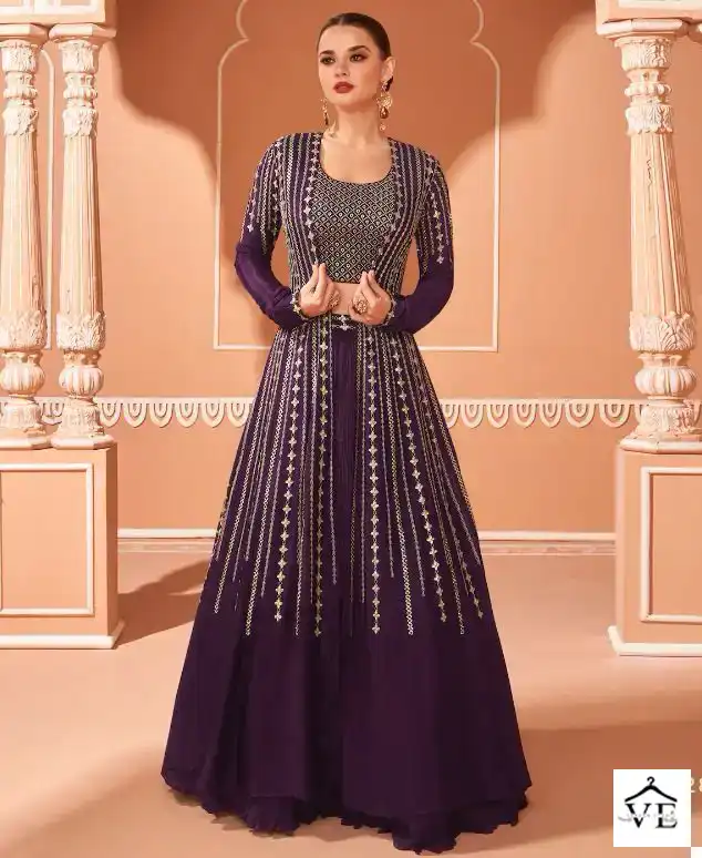 Sayuri Designer Panghat Chinon Silk Georgette Wholesale Designer Readymade Salwar Suit Catalog — Wholesale Salwar Suits, Sayuri Designer wholesale from Surat — view 1